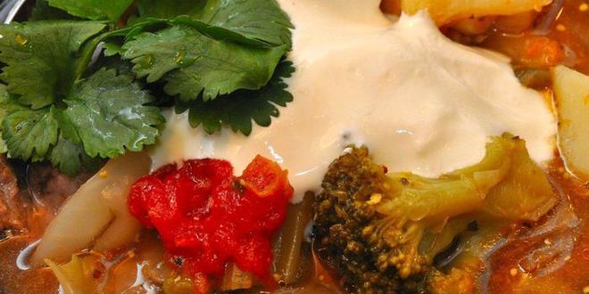 Рецепт домашней похлебки с мясом