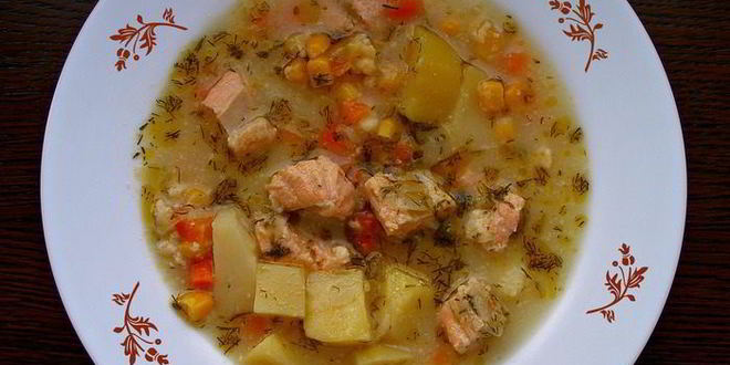 Рецепт финской похлебки с кукурузой