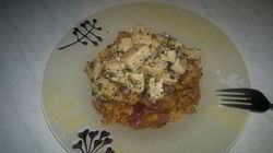 Рецепт Густой чечевичной похлебки с луком и горчицей и тушеная свинина по-деревенски