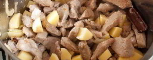 Шаг 4: густой похлебки из баранины в кокосовом молоке