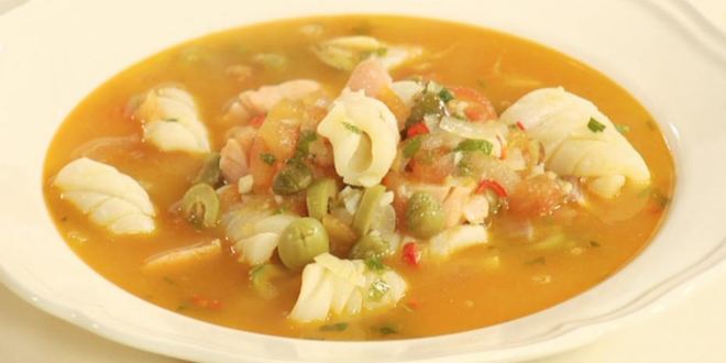 Рецепт итальянской рыбной похлебки