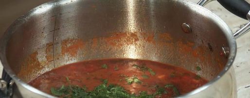 Шаг 3: мексиканской похлебки с мясными шариками