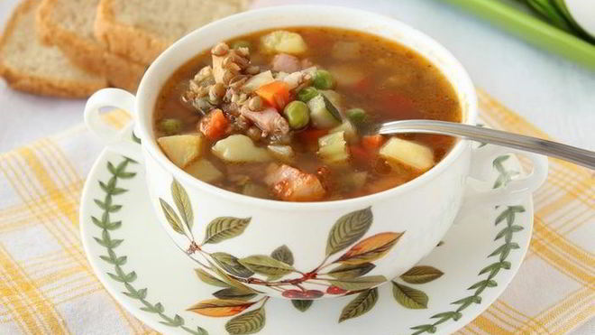 Рецепт Наваристой чечевичной похлебки