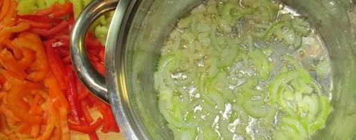 Шаг 1: осенней похлебки с сыром джюгас