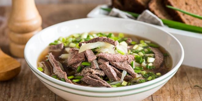 Рецепт освежающей похлебки с бараниной