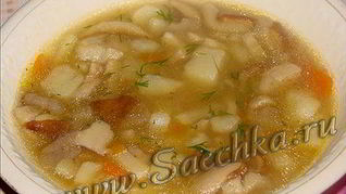 Рецепт Похлебки из белых грибов