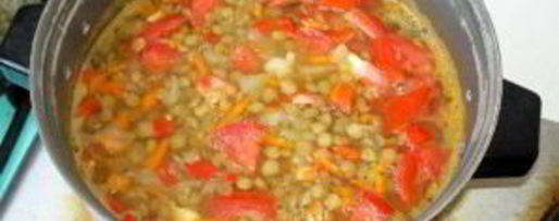 Шаг 6: похлебки из чечевицы