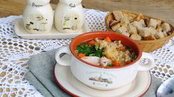 Рецепт Похлебки из перловой крупы с индейкой