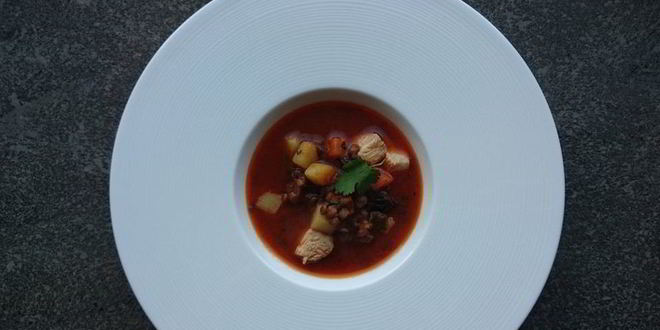 Рецепт похлебки с чечевицей и черносливом