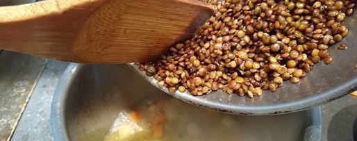 Шаг 6: похлебки с чечевицей и черносливом