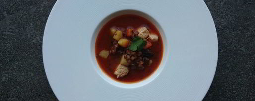 Шаг 9: похлебки с чечевицей и черносливом