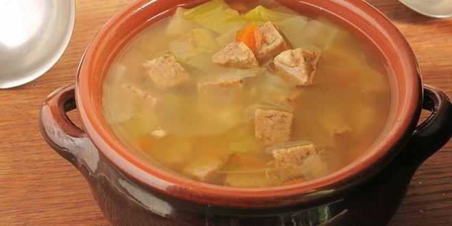 Рецепт похлебки в мешочке