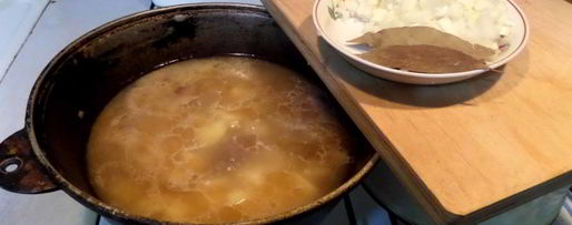 Шаг 8: простой картофельной похлебки