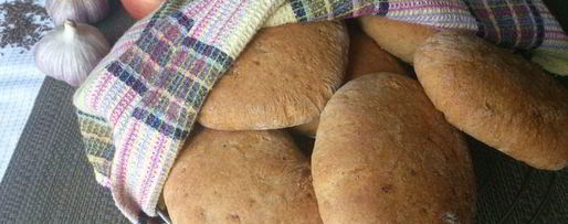 Шаг 7: пшенично-ржаных лепешки