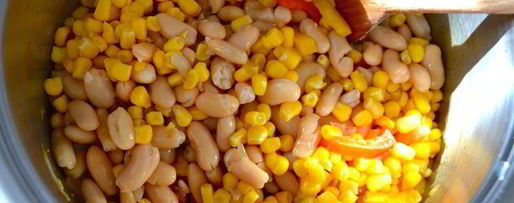 Шаг 3: суккоташа — кукурузна-фасолевой похлебка