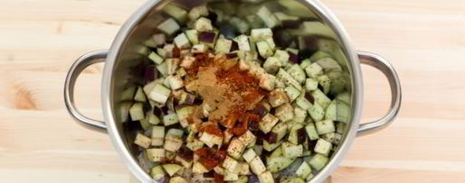 Шаг 6: постного супа с баклажанами и нутом