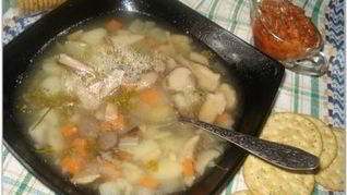 Рецепт Рассольника грибного