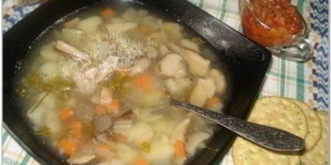 Рецепт рассольника грибного