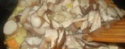 Шаг 3: рассольника грибного