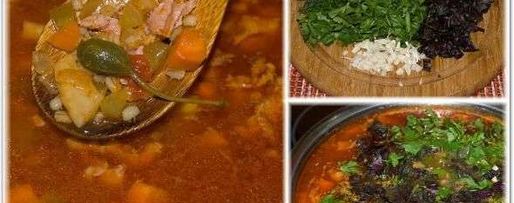 Шаг 13: рассольника из индейки с перловкой