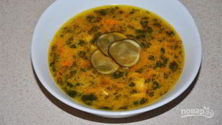 Рецепт Рассольника классического с рисом