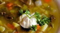 Рецепт Рассольника на грибном бульоне
