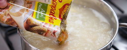 Шаг 5: рассольника на курином бульоне с булгуром