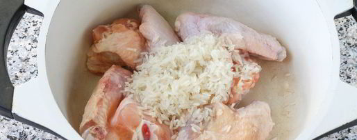 Шаг 1: рассольника на курином бульоне