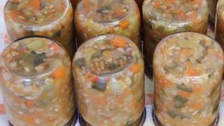 Рецепт Рассольника на зиму с рисом в банках