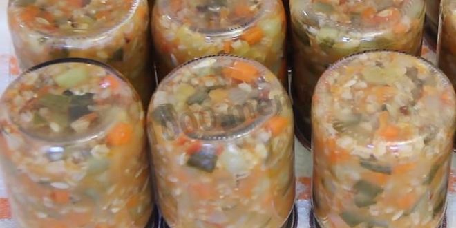 Рецепт рассольника на зиму с рисом в банках