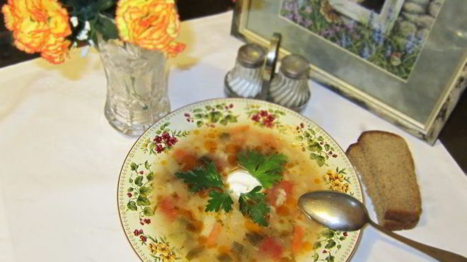 Рецепт Рассольника по-ленинградски