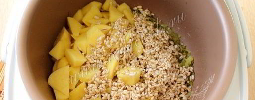 Шаг 5: рассольника с фрикадельками в мультиварке