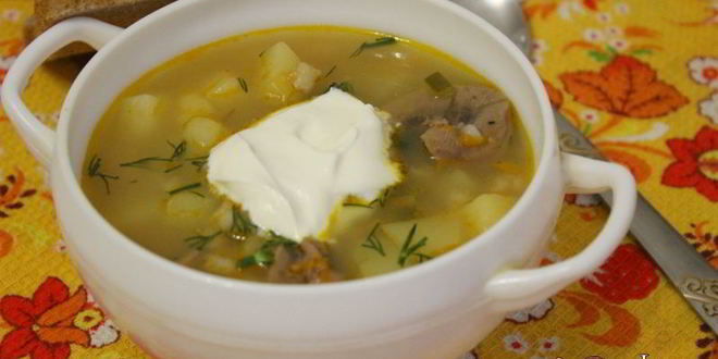 Рецепт рассольника с говяжьими почками