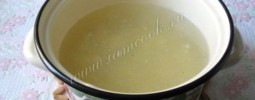 Шаг 2: рассольника с грибами