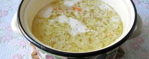 Шаг 4: рассольника с грибами