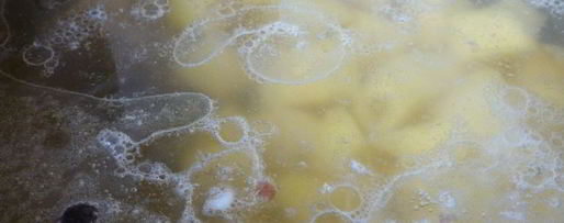 Шаг 2: рассольника с консервированной фасолью и солеными помидорами