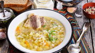 Рецепт Рассольника с кукурузой