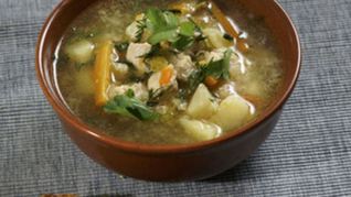 Рецепт Рассольника с куриным филе