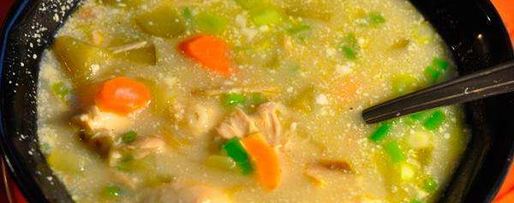 Шаг 5: рассольника с курицей и перловкой