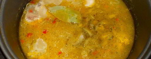 Шаг 6: рассольника с курицей и пшеном в мультиварке