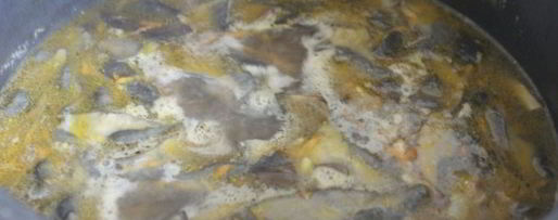 Шаг 4: рассольника с лесными грибами в мультиварке