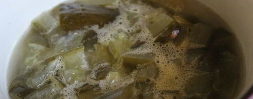 Шаг 5: рассольника с маслятами и ветчиной