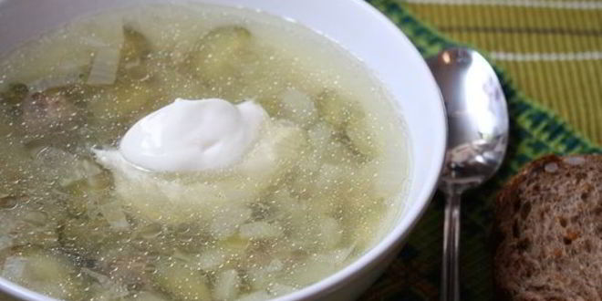 Рецепт рассольника с перловкой без мяса