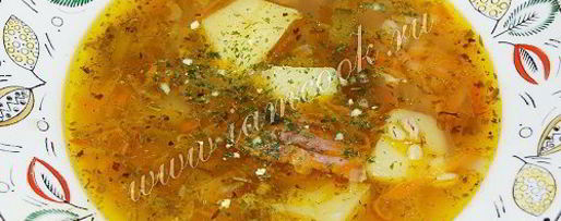 Шаг 8: рассольника с перловкой и говядиной