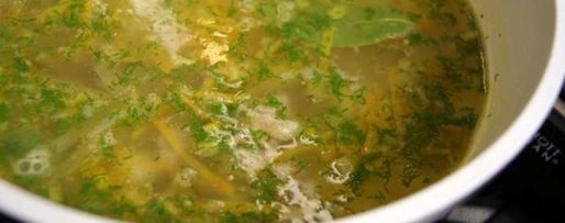 Шаг 7: рассольника с пшеном