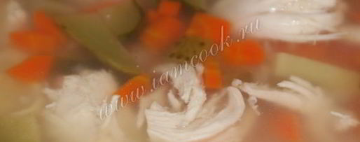 Шаг 11: рассольника с рисом и куриной грудкой