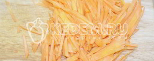 Шаг 2: рассольника с рисом и языком