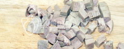 Шаг 5: рассольника с рисом и языком