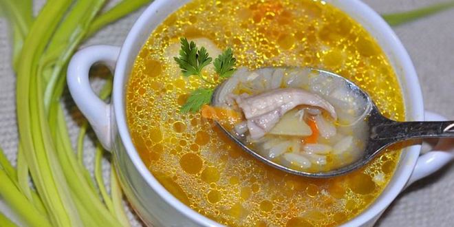 Рецепт рассольника с рисом классический