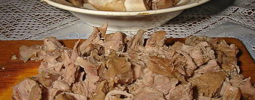 Шаг 2: рассольника с телятиной и сушеными грибами